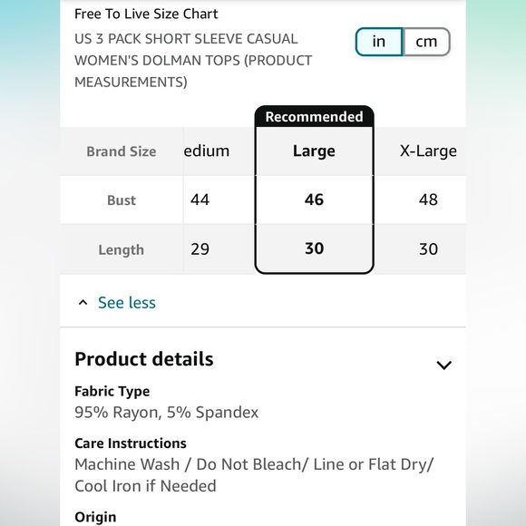 NWT women’s dolman sleeve blouse - Picture 3 of 4